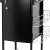 Gabbiano Hairdresser Trolley Deluxe 500 Black