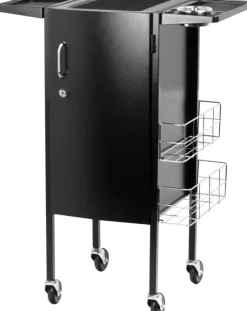 Gabbiano Hairdresser Trolley Deluxe 500 Black
