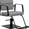 Gabbiano Hairdressing Chair Black Gray