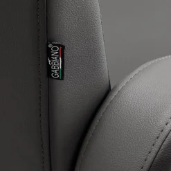 Gabbiano Hairdressing Chair Sewilla Gray Black Base