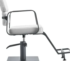 Gabbiano Hairdressing Chair Porto Gray White