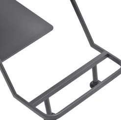 Gabbiano Hairdressing Chair Porto Gray White