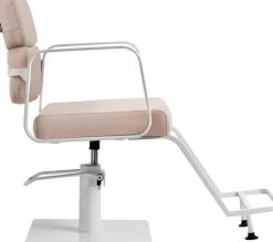 Gabbiano Hairdressing Chair Porto White Beige