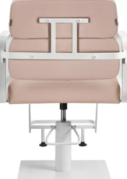 Gabbiano Hairdressing Chair Porto White Beige