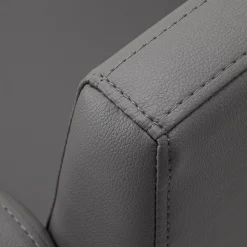 Gabbiano Hairdressing Chair Sewilla Gray Inox Base