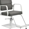 Gabbiano Hairdressing Chair Porto White Gray