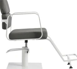 Gabbiano Hairdressing Chair Porto White Gray