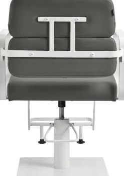 Gabbiano Hairdressing Chair Porto White Gray