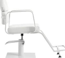 Gabbiano Hairdressing Chair Porto White On White
