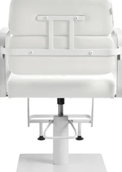 Gabbiano Hairdressing Chair Porto White On White