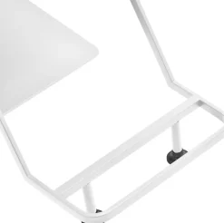 Gabbiano Hairdressing Chair Porto White On White