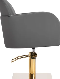 Gabbiano Hairdressing Chair Malaga Gold Grey