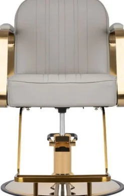 Gabbiano Hairdressing Chair Acri Gold - Beige