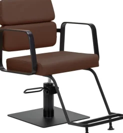 Gabbiano Hairdressing Chair Porto Black Chocolate