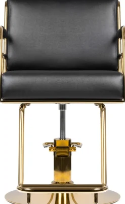 Gabbiano Hairdressing Chair Prato Gold Black