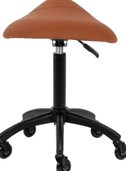 Gabbiano Hairdressing Stool D032 Brown
