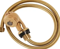 Gabbiano Hairdressing Wash Unit Handset Gold Large