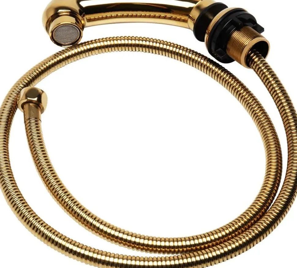 Gabbiano Hairdressing Wash Unit Handset Gold Small