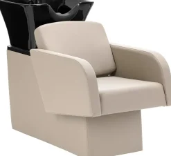 Gabbiano Hairdressing Wash Unit Elda Gray And Beige