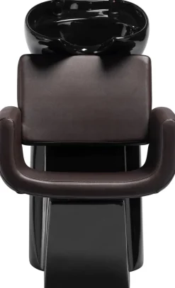 Gabbiano Hairdressing Wash Unit Mataro - Brown