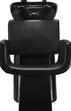 Gabbiano Hairdressing Wash Unit Mataro - Black