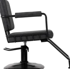 Gabbiano Katania Loft Old Leather Chair Black