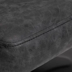 Gabbiano Katania Loft Old Leather Chair Black