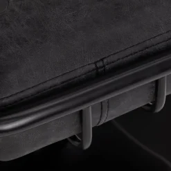 Gabbiano Katania Loft Old Leather Chair Black