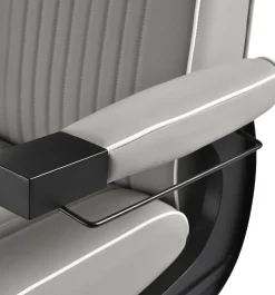 Gabbiano Levi Barber Chair Gray