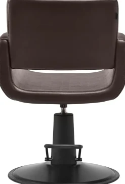 Gabbiano Mataro Hairdressing Chair - Brown