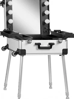 Gabbiano Professional Cosmetic Case T-27 Silver