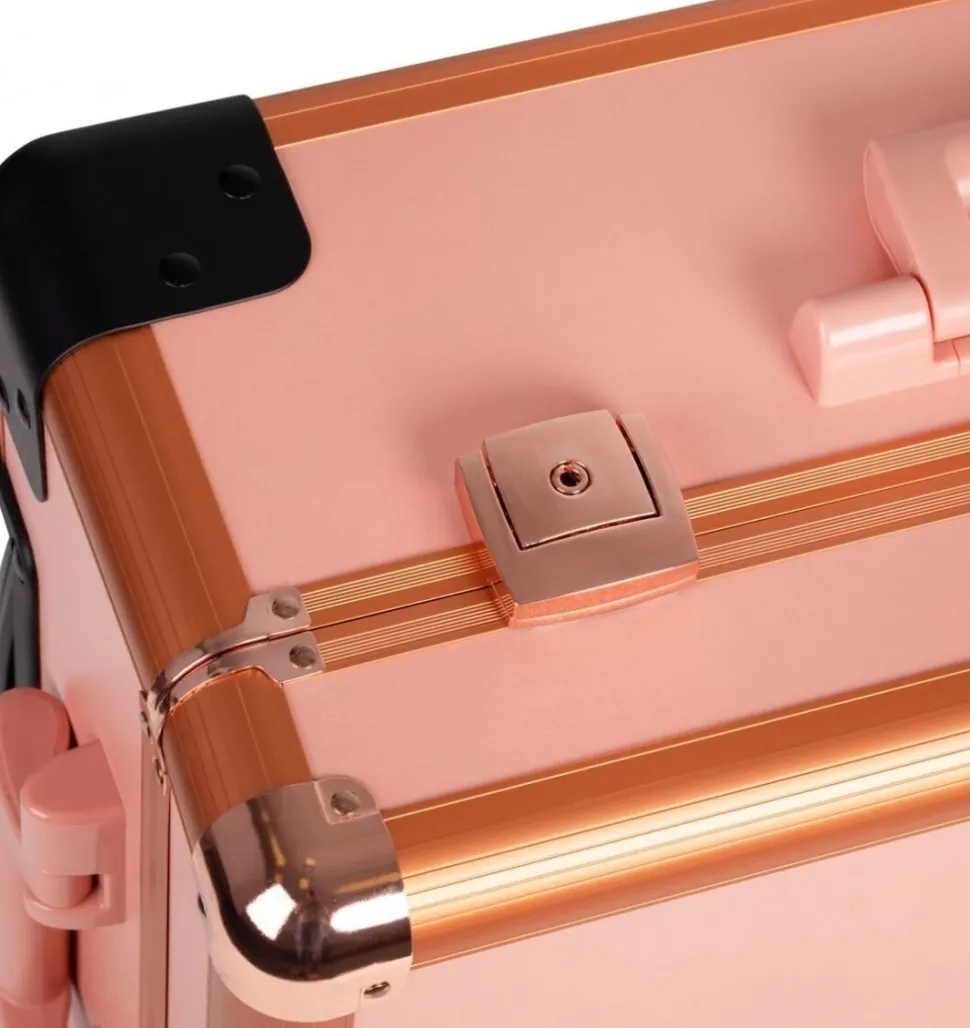 Gabbiano Professional Cosmetic Case T-27 Rose Gold