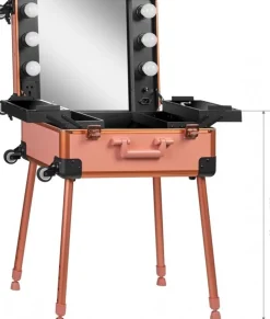 Gabbiano Professional Cosmetic Case T-27 Rose Gold