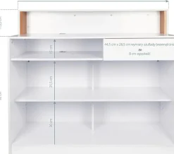 Gabbiano Reception Pearl White