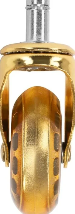 Gabbiano Roll Speed Stool Wheel black Press-On Set Of 5 Pcs Gold