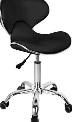 Gabbiano Stool Black Q-4599