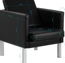 Gabbiano Waiting Room Chair BM18011
