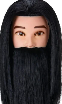 Gabbiano WZ4 Synthetic Hair Black 27 cm