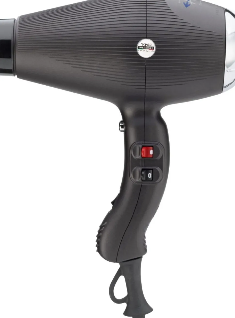 Gamma+ Aria Dual Ionic Varnished Graphite Black 2250 Watt