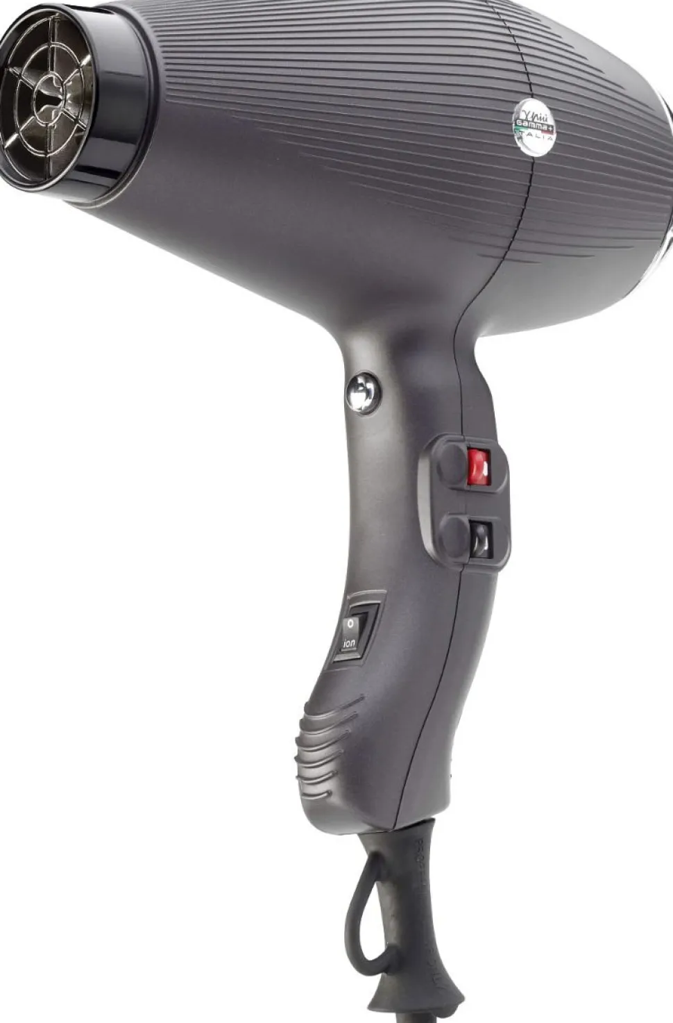 Gamma+ Aria Dual Ionic Varnished Graphite Black 2250 Watt