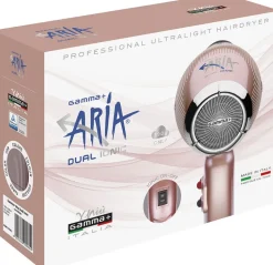 Gamma+ Aria Dual Ionic Varnished Gold Rose 2250 Watt