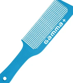 Gamma+ Flow Barber Comb Blue
