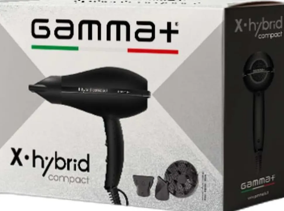 Gamma+ Х-Hybrid Hairdryer Matte Black 2000 Watt