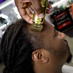 Gamma+ Replacement Fixed Gold Titanium X-Pro Wide Hair Trimmer Blade