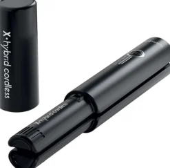 Gamma+ X-Hybrid Cordless Straightener Black