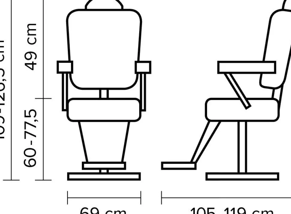 Hairway Barber Chair David Black