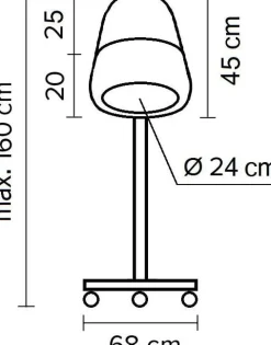 Hairway Professional Hood Hair Dryer White 980 Watt