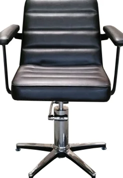 Hairway Styling Chair "IRON" Black