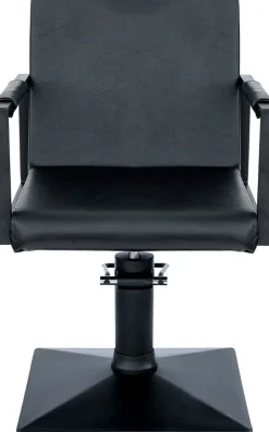 Hairway Styling Chair John Black Square Base