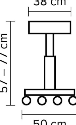 Hairway Stylists Saddle Stool Profi Black Base